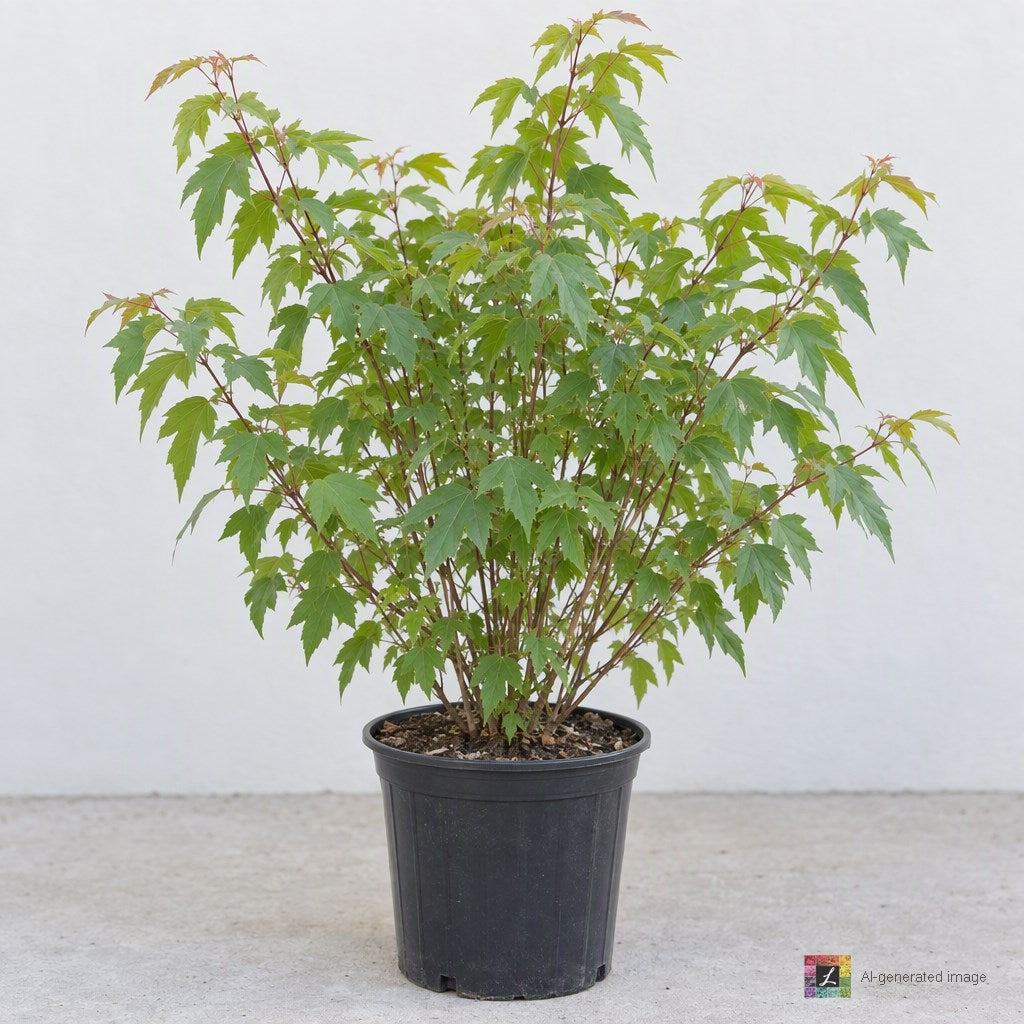 AI-generated image: Acer ginnala, Shrub Form