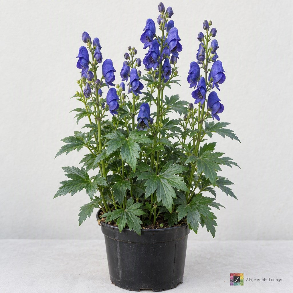 AI-generated image: Aconitum fischeri