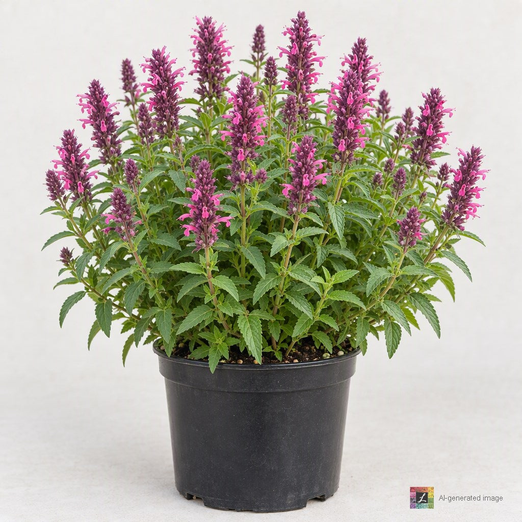 AI-generated image: Agastache 'Rosie Posie' PP25857