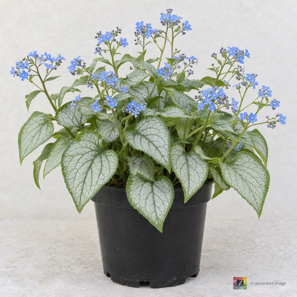 AI-generated image: Brunnera m. 'Frostbite' PP35059