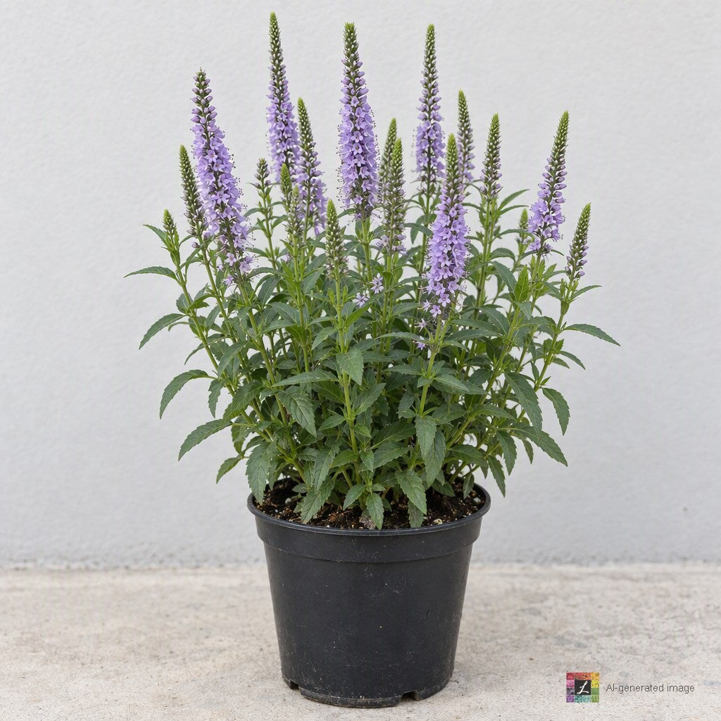 AI-generated image: Veronica longifolia 'Skyward Lilac' PPAF