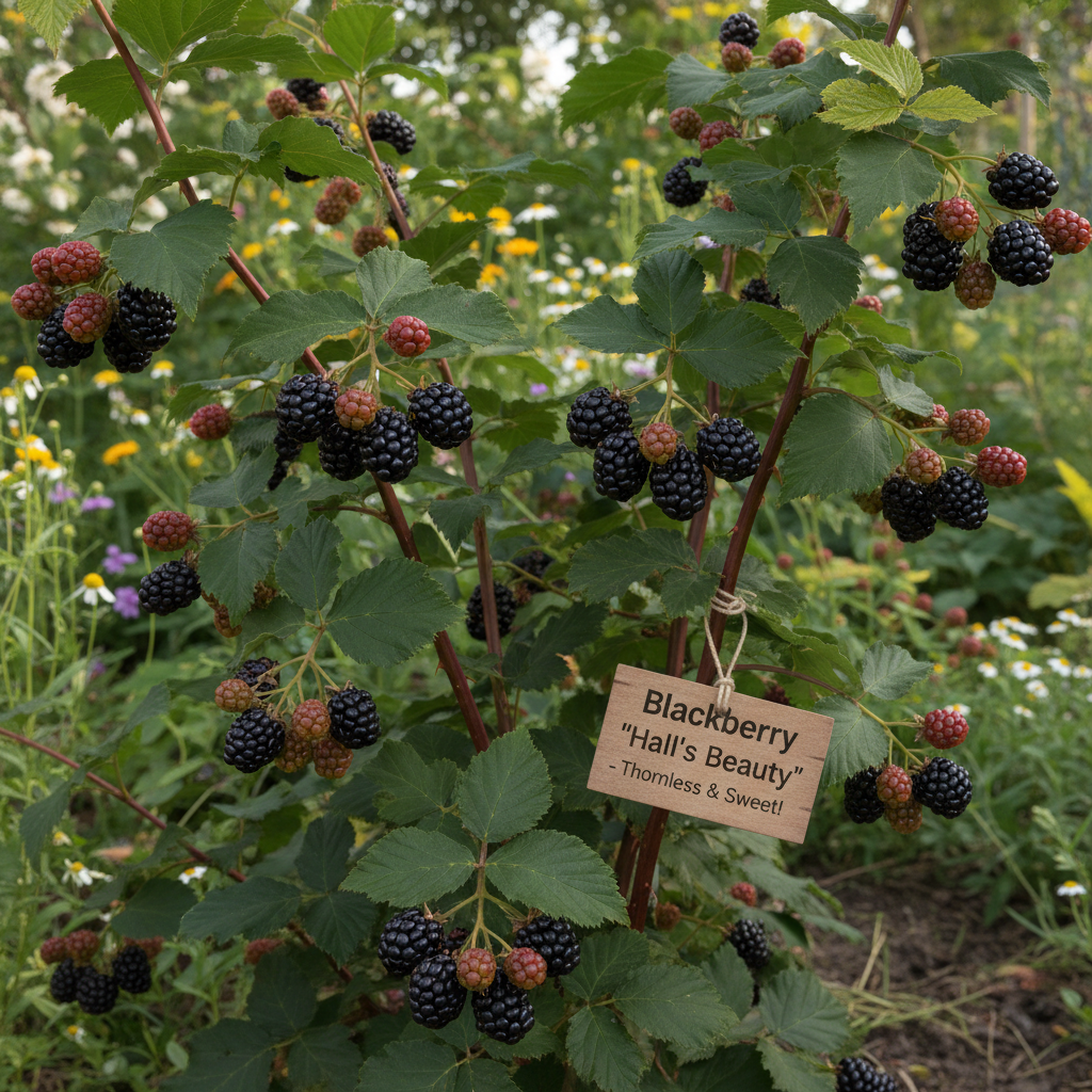Berry, Blackberry 'Hall's Beauty'