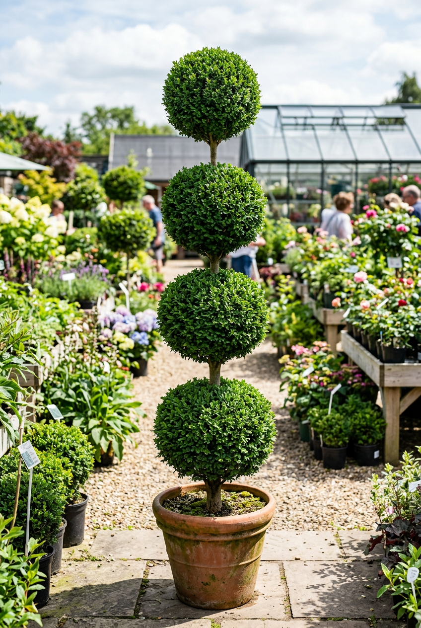 Buxus x 'Green Mountain', 4 Ball