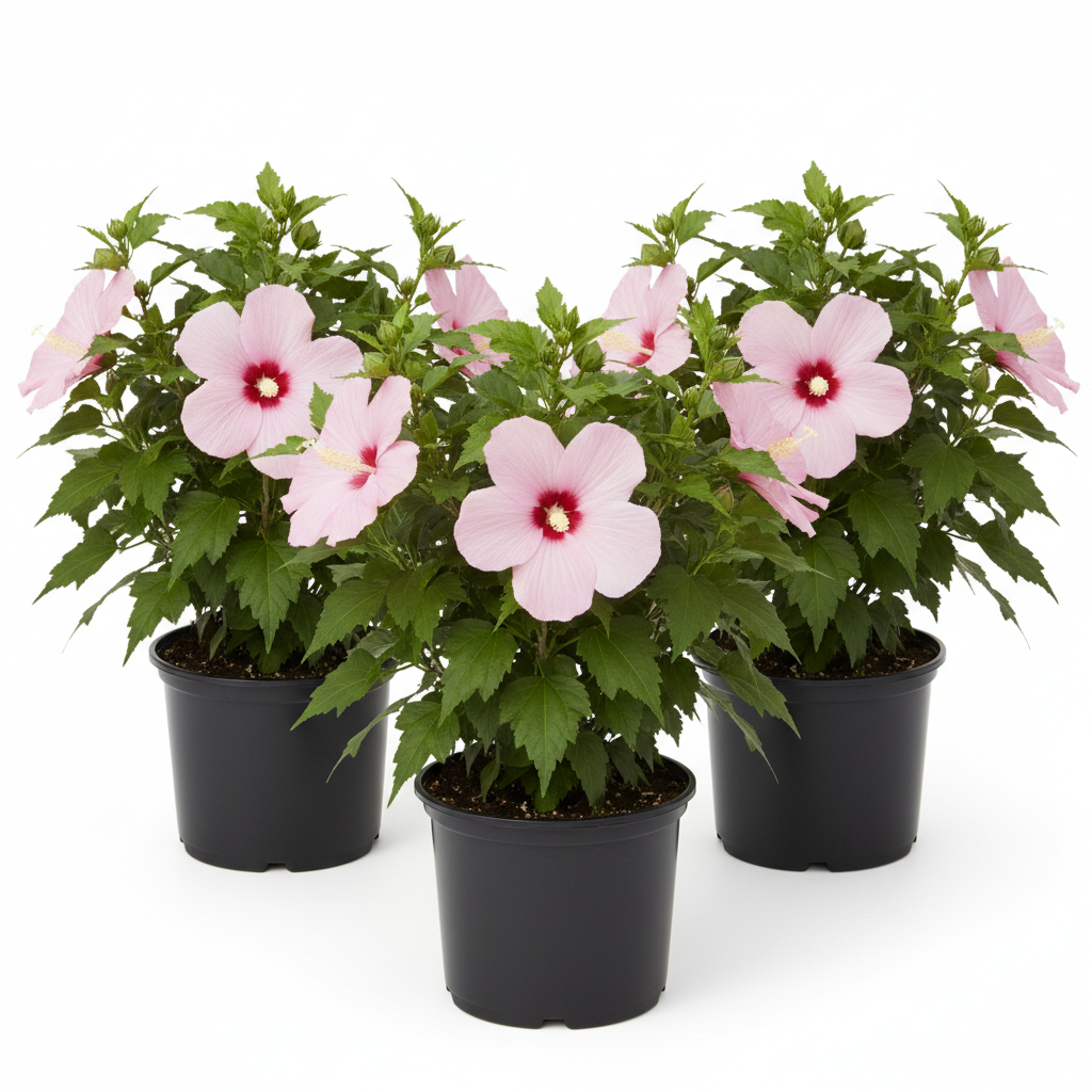 Hibiscus Head Over Heels® 'Blush'