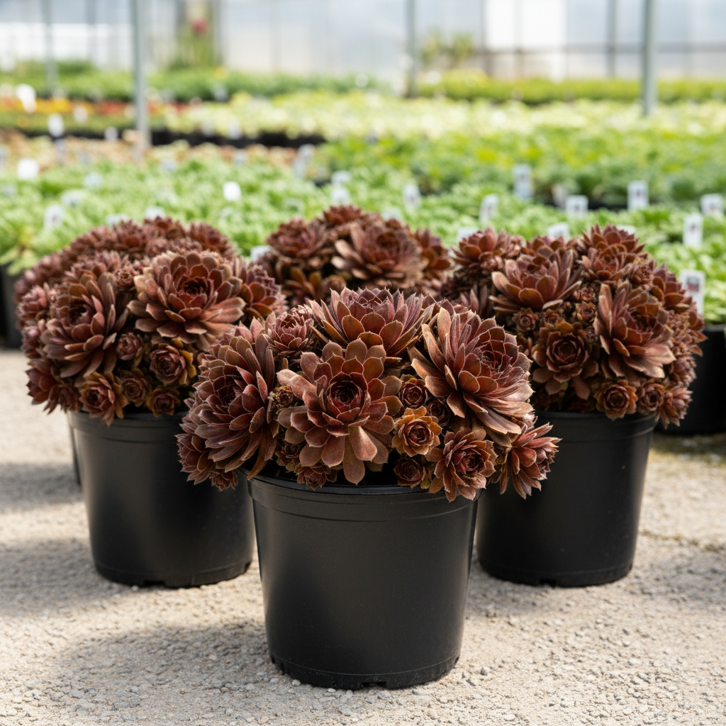 Sempervivum Chick Charms® Chocolate Kiss™